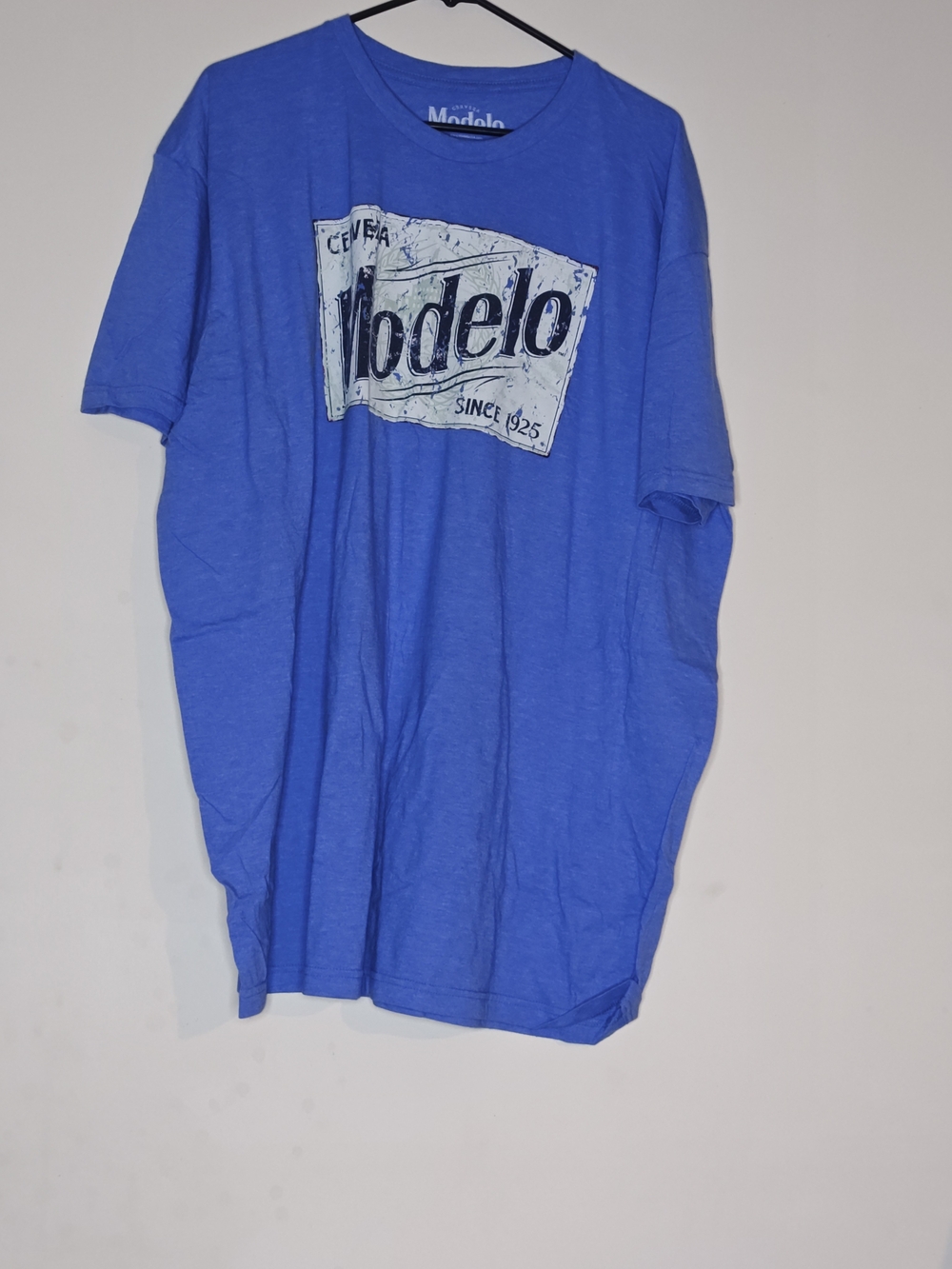 Modelo Men's Blue Logo T-Shirt 3X
